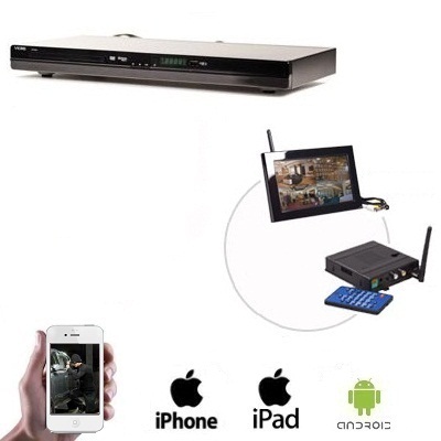 Wireless DVD Player Camera LCD / DVR